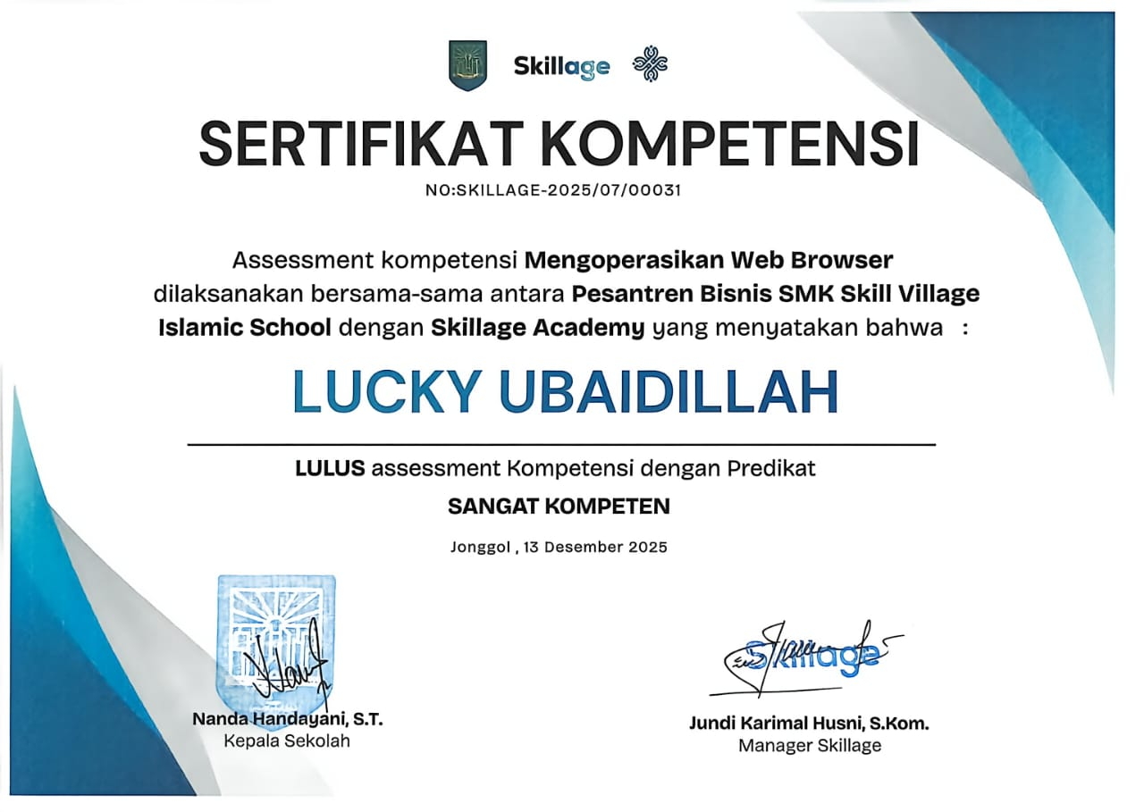 Sertifikat Web Browser
